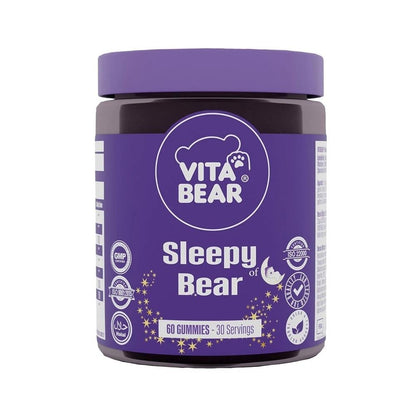 Vita Bear Sleepy Bear 60 Gomitas - Suplemento de melatonina