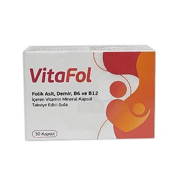 Vitamaks Vitafol Multivitamin & Mineral Supplement 30 Capsules