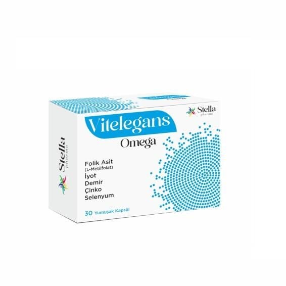 Arthroline Vitelegans Omega 3 Dietary Supplement 30 Softgels
