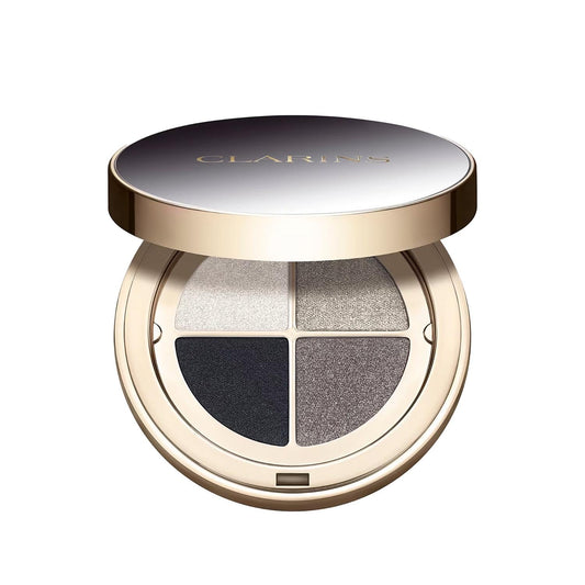 Paleta de sombras de ojos Clarins Onyx Gradation: cree unos ojos ahumados impresionantes con colores de alta pigmentación, fáciles de difuminar y de larga duración