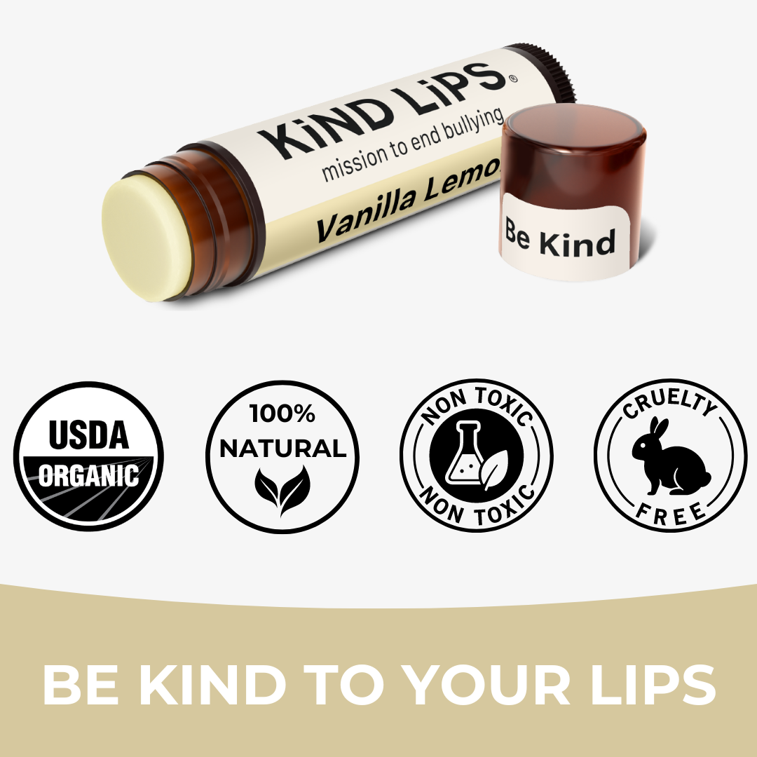 Kind Lips Vanilla Lemon Organic Lip Balm Lip Balm Kind Lips