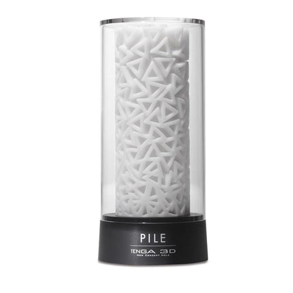 Masseur masculin réutilisable à texture pile 3D Tenga
