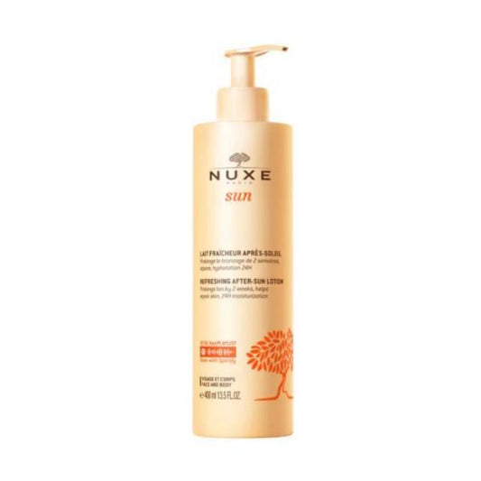 Lait Après-Soleil Nuxe : Formule rafraîchissante et hydratante au Tournesol pour prolonger le bronzage jusqu'à 2 semaines - Visage & Corps