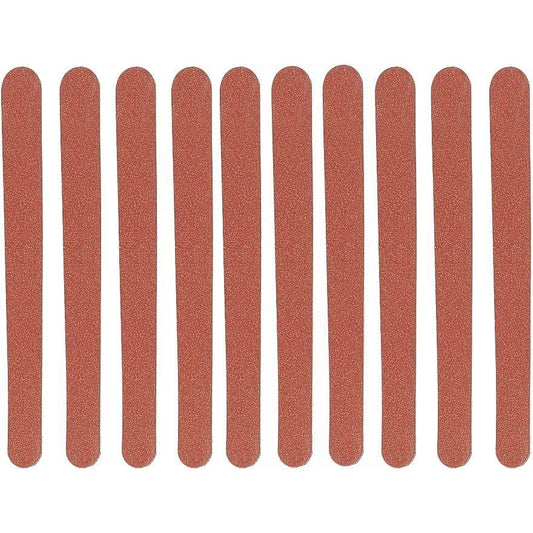 Credo Emery nail files 110mm 10 pieces - 16 Oz Cosmetics Pasteur Pharmacy