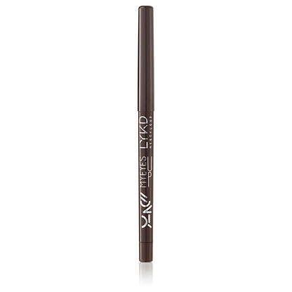 LYKD Umber Eyeliner Pencil: Long-Lasting, Waterproof, Highly Pigmented, Soft & Retractable - Define Your Eyes with Ease.