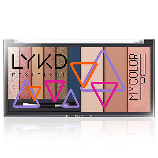 LYKD Makeup Palette - Multi-purpose Blush and Eyeshadow for Natural to Dramatic Looks