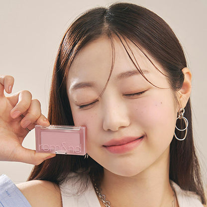 rom&nd Better Than Cheek Blush - Lychee Chip: Rubor de K-Beauty natural y duradero para un look suave, terso y radiante