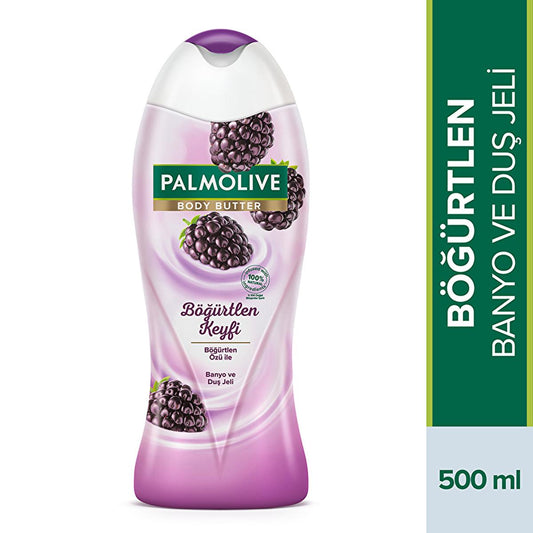 Gel douche hydratant Palmolive à l'extrait de mûre - Ingrédients naturels, testé dermatologiquement