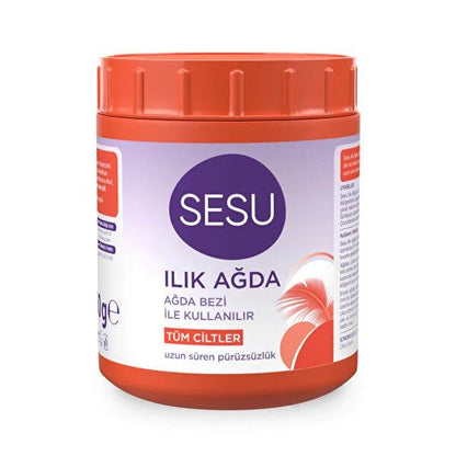 Cera tibia Sesu Naranja 250g - Depilación para una piel suave