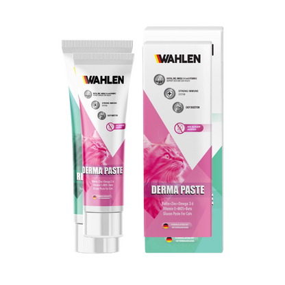 Pâte pour chat Wahlen Derma Skin and Coat Support 85 ml