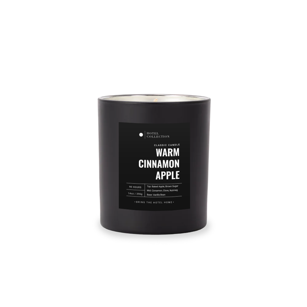 Hotel Collection Classic Warm Cinnamon Apple Candle Candle Hotel Collection
