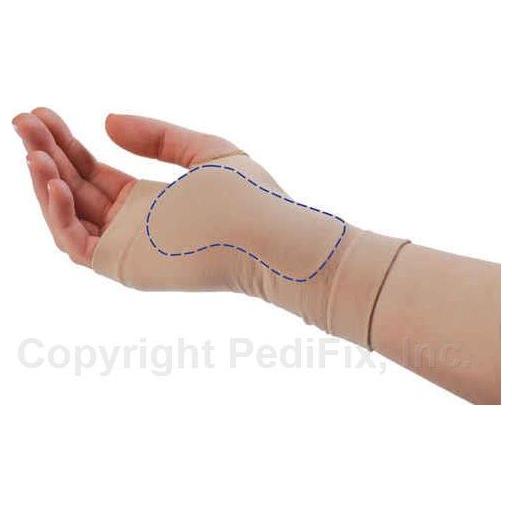 Pedifix Visco-Gel Carpal Tunnel Relief Sleeve, Large Left, 1 ea - 2 Oz Carpal Tunnel Relief Sleeve Pasteur Pharmacy