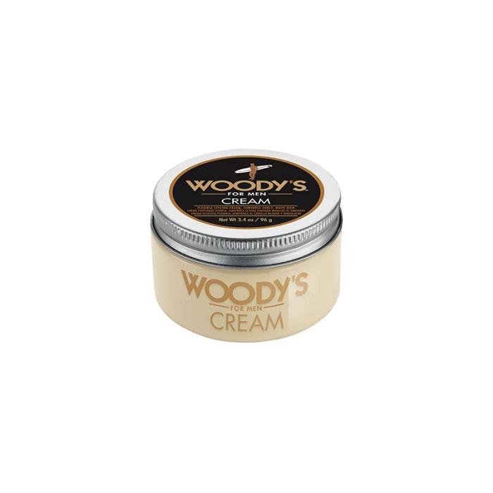 Woody's For Men Cream Flexible Styling Cream 3.4oz Hair Styling Cream Pasteur Pharmacy