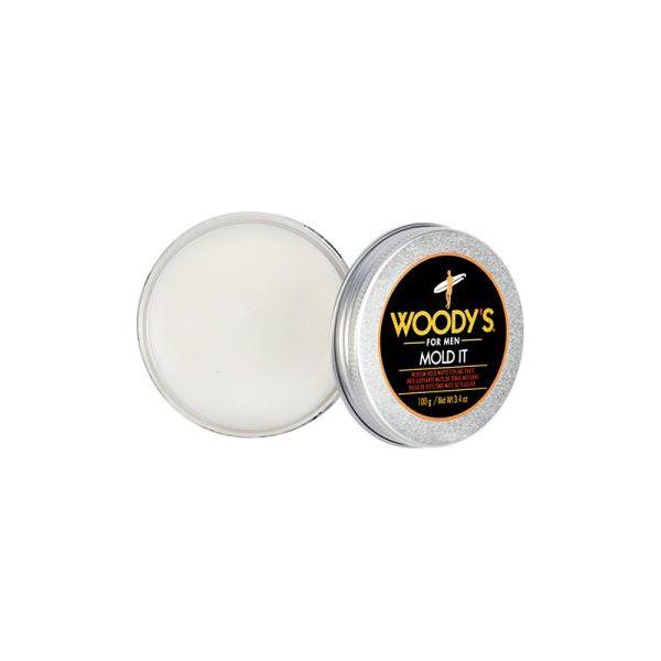 Woody's For Men Mold It Matte Styling Paste 3.4 Oz Hair Styling Paste Pasteur Pharmacy