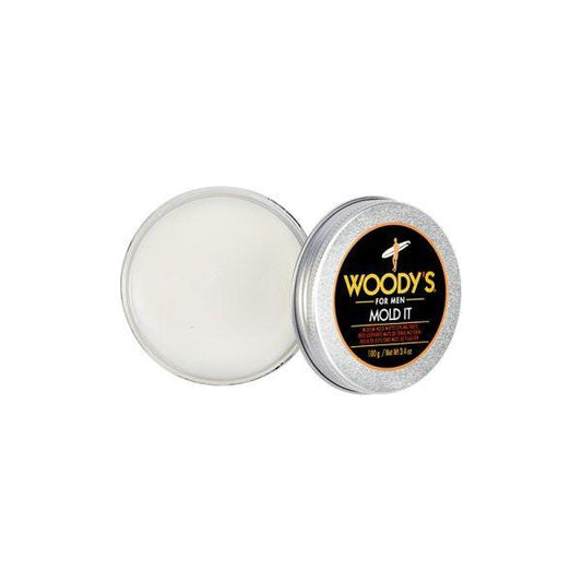 Woody's For Men Mold It Matte Styling Paste 3.4 Oz Hair Styling Paste Pasteur Pharmacy