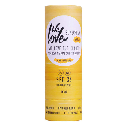 We Love The Planet Natural Sunscreen SPF 30 Stick 50g