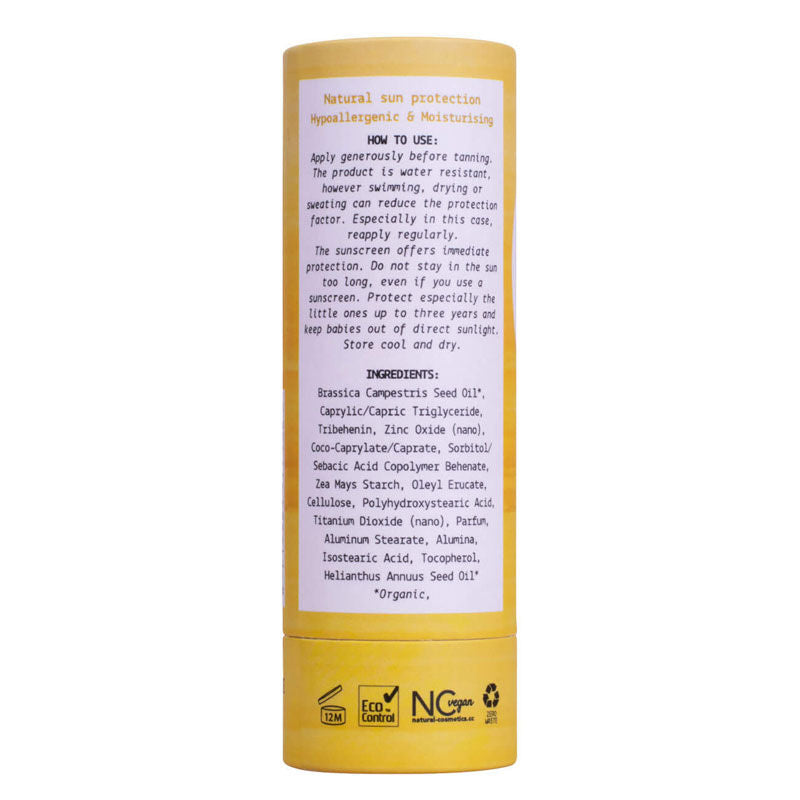 We Love The Planet Natural Sunscreen SPF 30 Stick 50g
