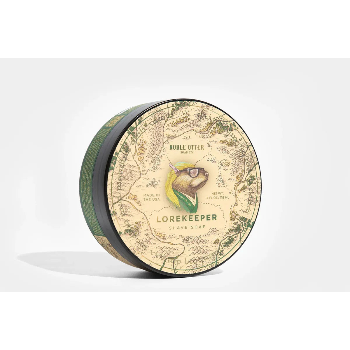 Noble Otter Soap Co. Lorekeeper Artisanal Shaving Collection Shaving Kit Pasteur Pharmacy Shaving Soap 4 oz