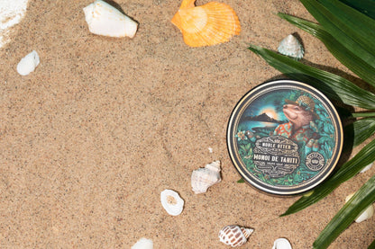 Noble Otter Monoi de Tahiti Shave Soap Shaving Soap Noble Otter