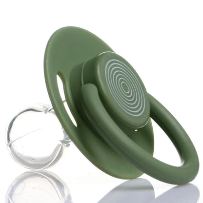 Chupete de silicona redondo Wee Baby Cool N.º 3 Verde 18+ meses