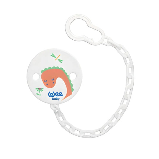 Wee Baby Animal Patterned Pacifier Clip for Infants
