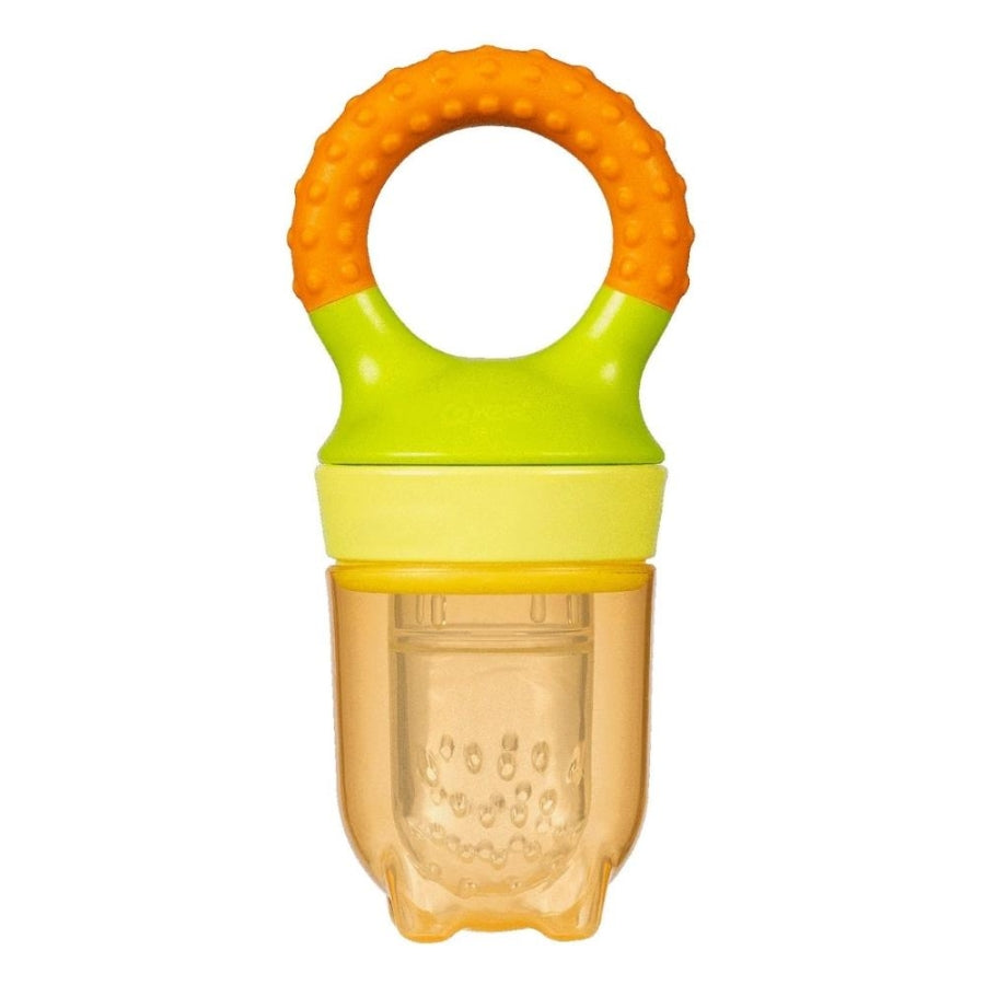 Sucette à fruits Wee Baby pour une alimentation autonome en toute sécurité Orange 6+ mois