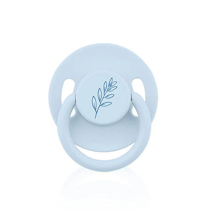 Sucette en caoutchouc à embout rond Wee Baby Pure n°2 Crème 6-18 mois