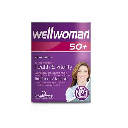 Multivitamínico Wellwoman 50+ - 30 comprimidos | Vitabiotics