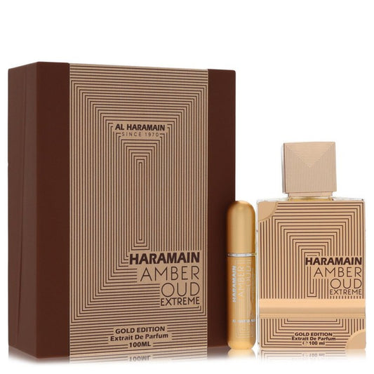 Al Haramain Amber Oud Gold Edition Extreme Gift Set 100 ml and 10 ml