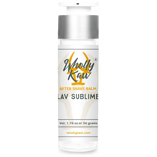 Wholly Kaw Lav Sublime Shaving Collection Shaving Set Pasteur Pharmacy Aftershave Balm 1.76 oz