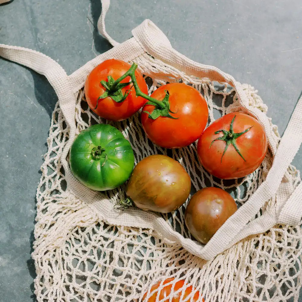 Organic Wide Mesh Tote Household Public Goods