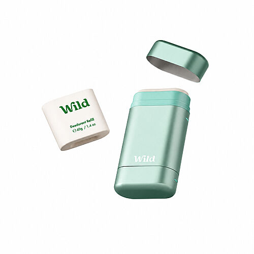 Wild Fresh Cotton & Sea Salt Refillable Deodorant 40g