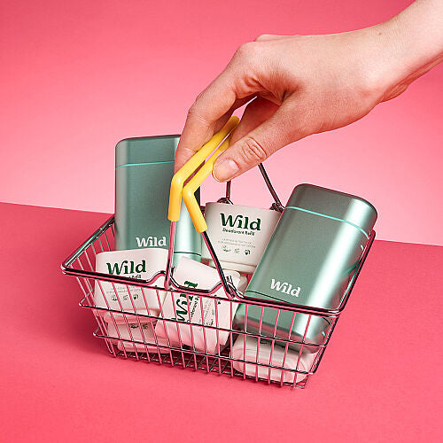 Wild Fresh Cotton & Sea Salt Refillable Deodorant 40g
