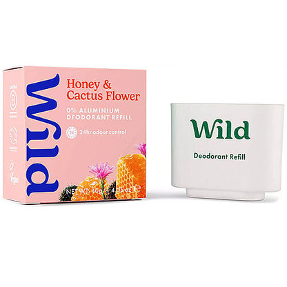 Recambio de desodorante natural de miel silvestre y flor de cactus 40g