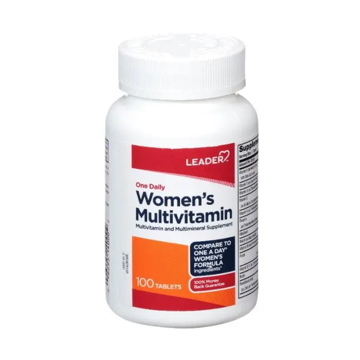 Leader Women's multivitamin tablets 100 ct Vitamins & Supplements Pasteur Pharmacy