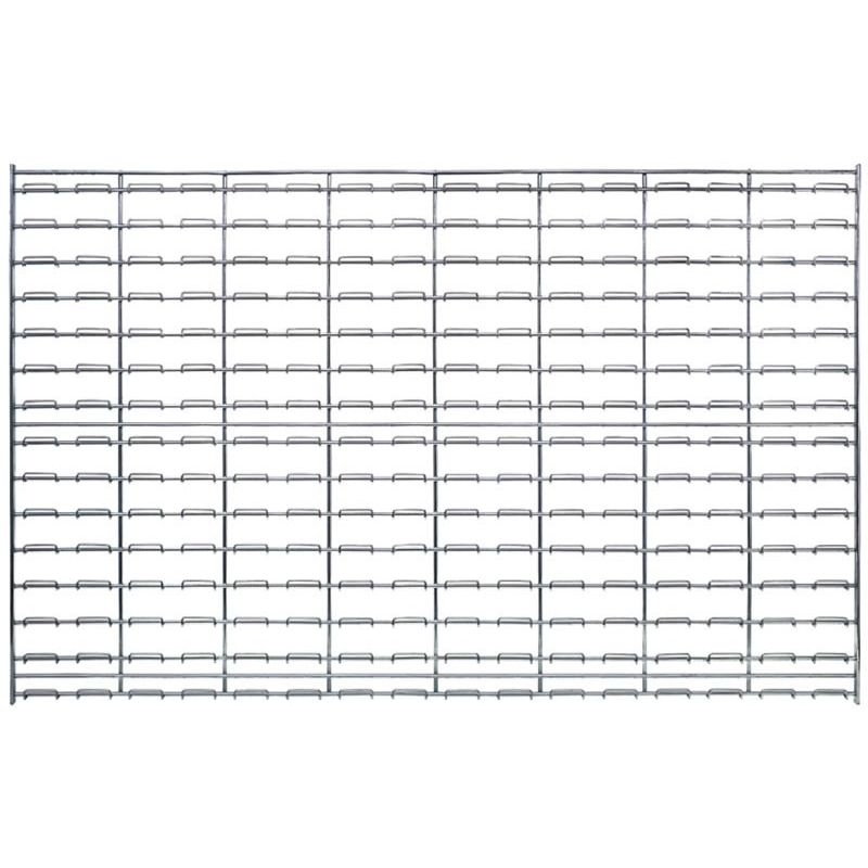 Quantum Storage Systems Chrome Wire Wall Grid Panel, 48" W x 30" H (Louvered) Business & Industrial Pasteur Pharmacy