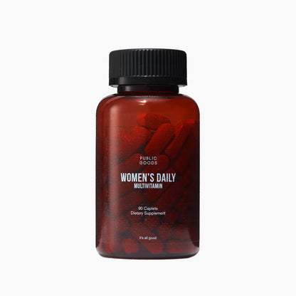 Multivitamínico diario para mujeres