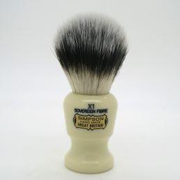 Simpson Commodore X1 Sovereign Grade Synthetic Fibre Shaving Brush Shaving Brush Pasteur Pharmacy