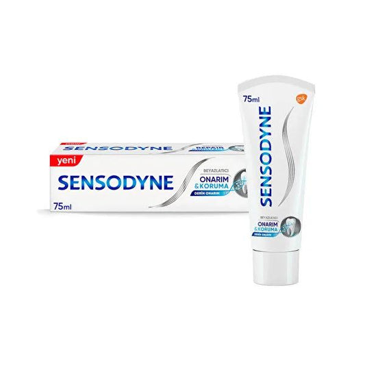 Pasta de dientes Sensodyne Repair & Protect Whitening para el alivio de la sensibilidad dental - 2.54 fl oz