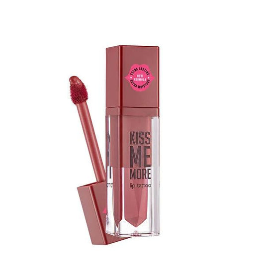 Labial líquido Flormar Kiss Me More 022 Rosewood: color mate de larga duración, a prueba de transferencias, con pigmentación intensa y 24 horas de hidratación