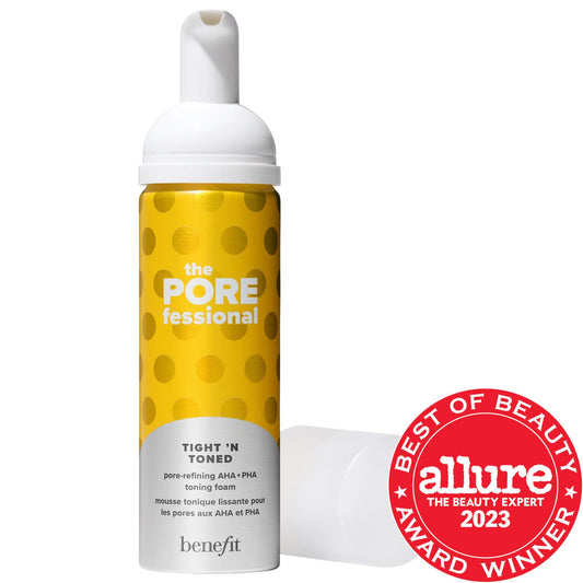 Benefit Cosmetics The POREfessional Tight ’n Toned Lotion tonique AHA+PHA - Affine les pores, exfoliant doux pour tous types de peau