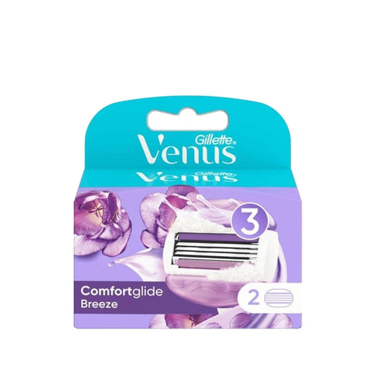 Lames de rasoir pour femme Gillette Venus Comfortglide Breeze - Paquet de 2