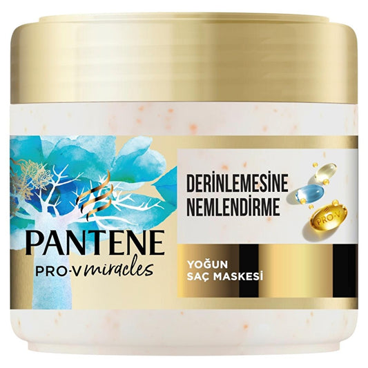 Pantene Pro-V Miracles: Mascarilla Capilar Brillo de Seda - Hidrata profundamente y repara el cabello seco y dañado para un brillo y suavidad supremos
