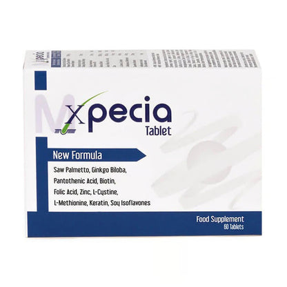 Xpecia para hombres 60 tabletas - Suplemento para la salud capilar | Salud masculina