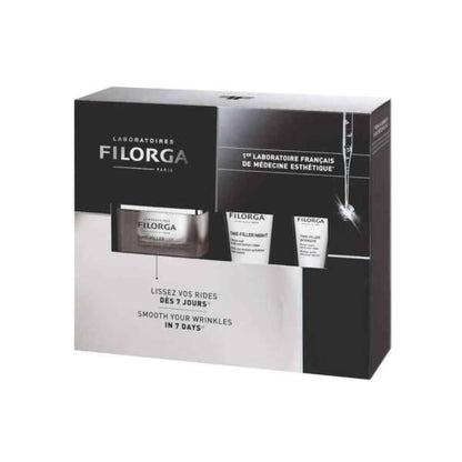 Set de cuidado antiedad Filorga - Corrección de arrugas con ácido hialurónico