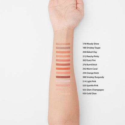 Ombre à paupières LYKD Rose Clair 514 : fard à paupières unitaire hautement pigmenté et longue tenue pour un usage quotidien et un regard sublimé