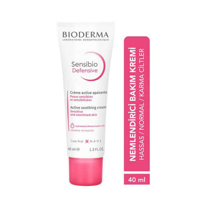Crema hidratante Bioderma Sensibio Defensive para piel sensible: calmante, hidratante y rica en antioxidantes