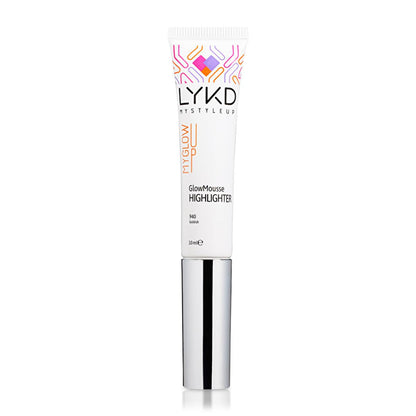 LYKD Mousse Highlighter Goldish - Maquillaje iluminador natural para todos los tonos de piel