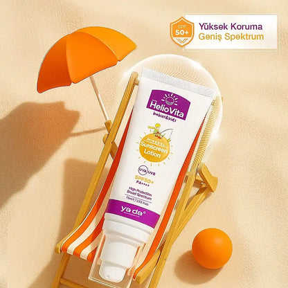 Crème solaire minérale pour bébé et enfant HelioVita de Ya Da Multicosmetics 75 ml