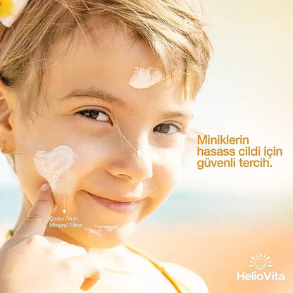Crème solaire minérale pour bébé et enfant HelioVita de Ya Da Multicosmetics 75 ml